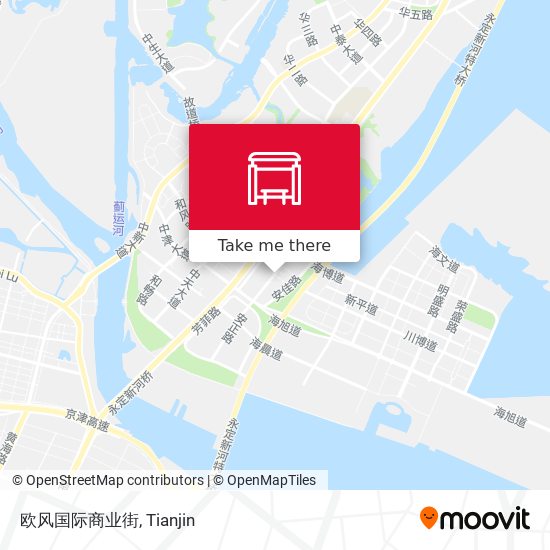 欧风国际商业街 map