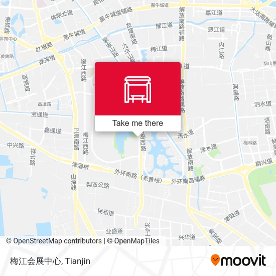 梅江会展中心 map