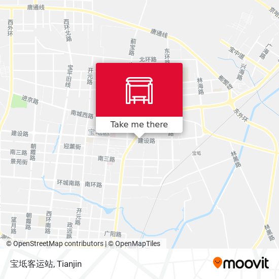 宝坻客运站 map