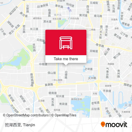 照湖西里 map