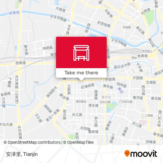 安泽里 map