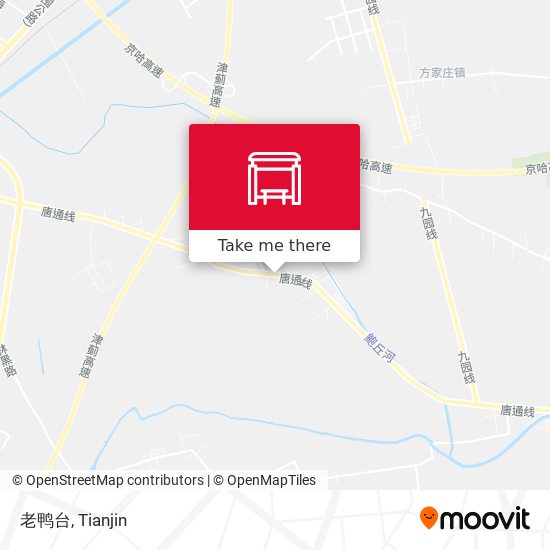 老鸭台 map