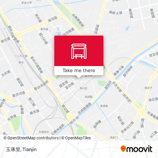 玉琢里 map