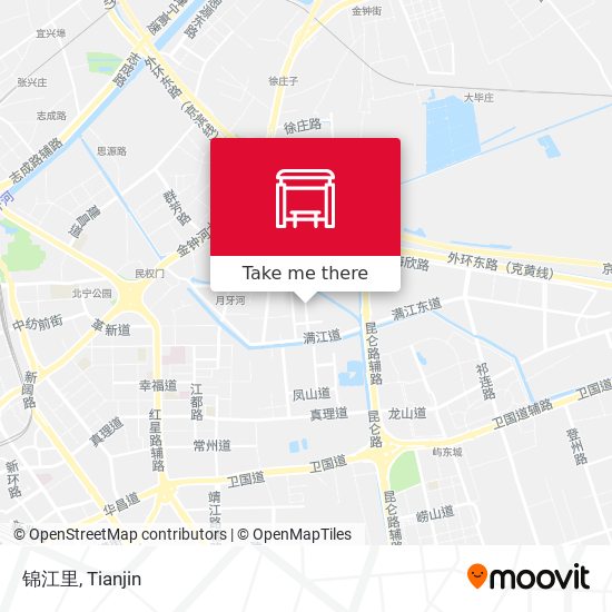 锦江里 map