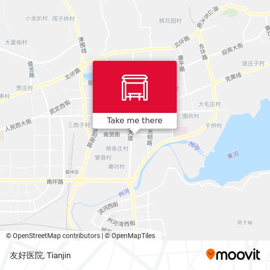 友好医院 map