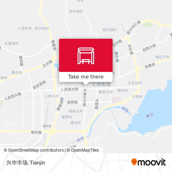 兴华市场 map