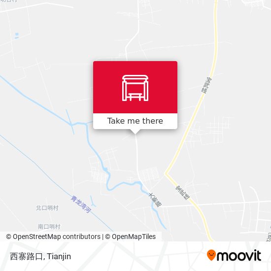 西寨路口 map