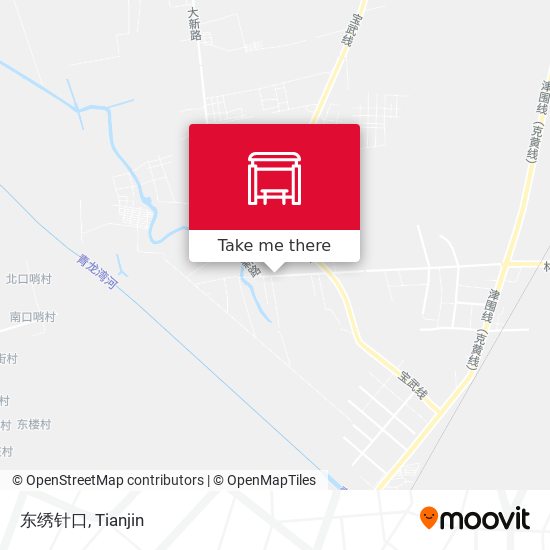 东绣针口 map