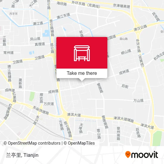 兰亭里 map