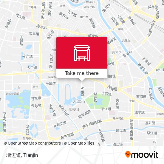 增进道 map