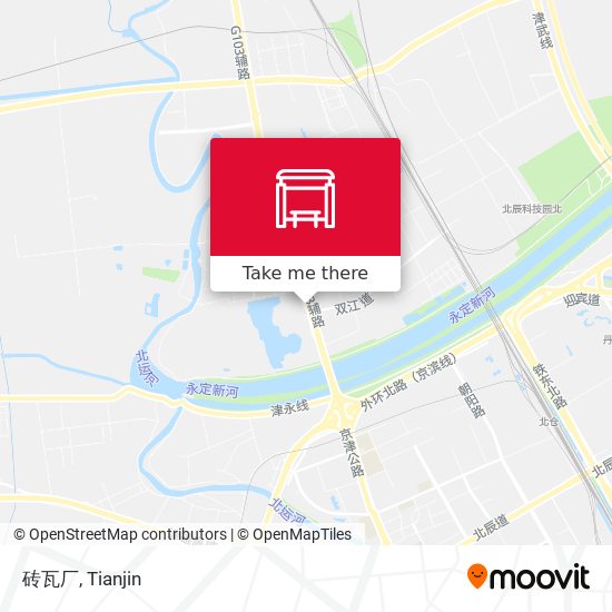 砖瓦厂 map
