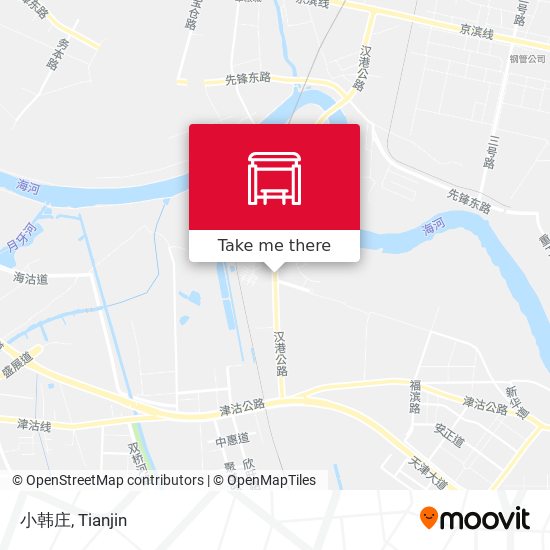 小韩庄 map