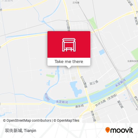 双街新城 map