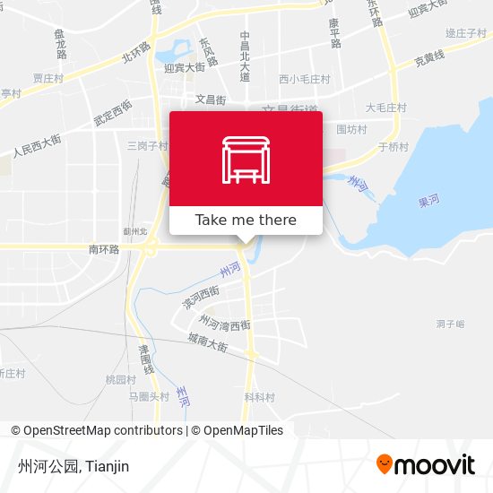 州河公园 map
