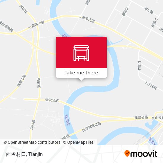 西孟村口 map