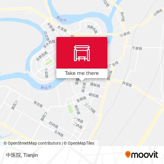 中医院 map
