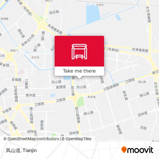 凤山道 map