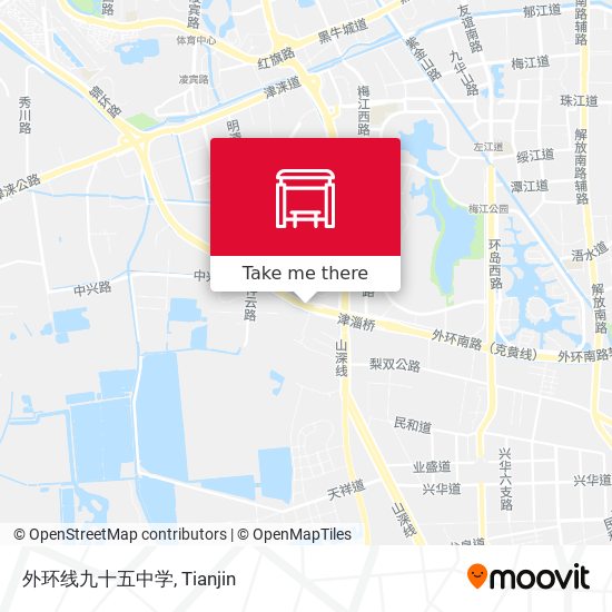 外环线九十五中学 map