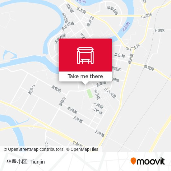 华翠小区 map