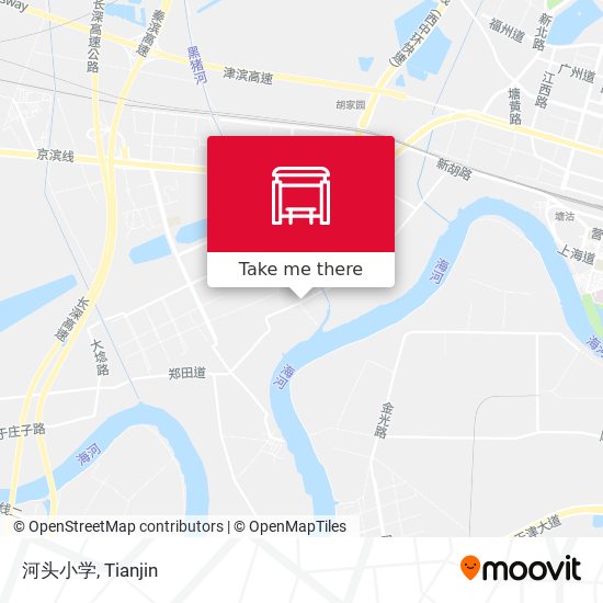 河头小学 map