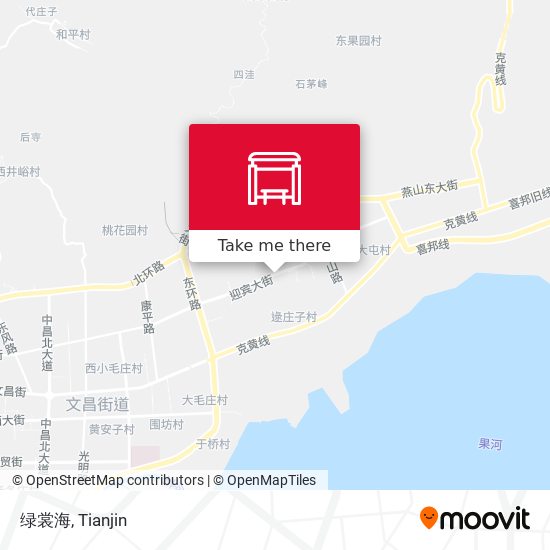 绿裳海 map