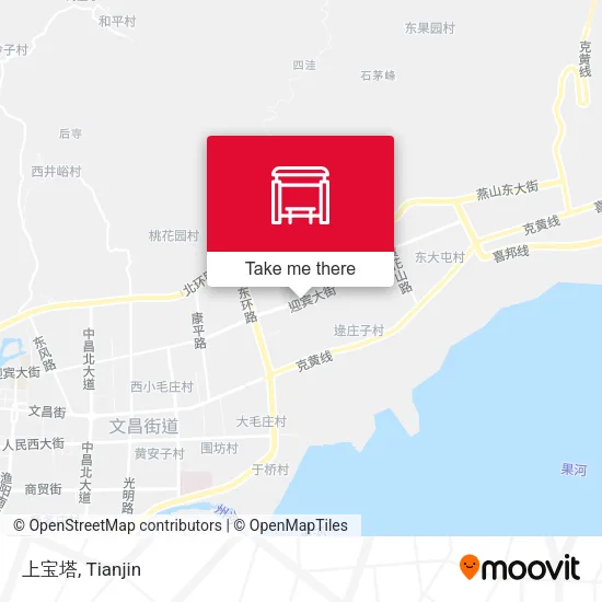上宝塔 map