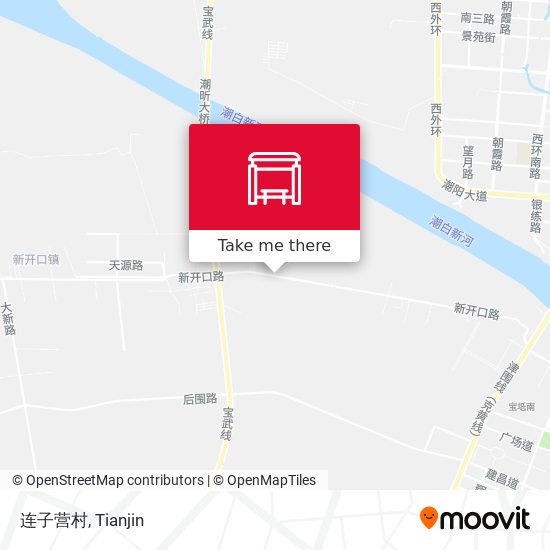连子营村 map