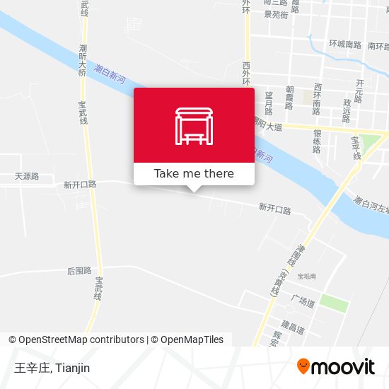 王辛庄 map