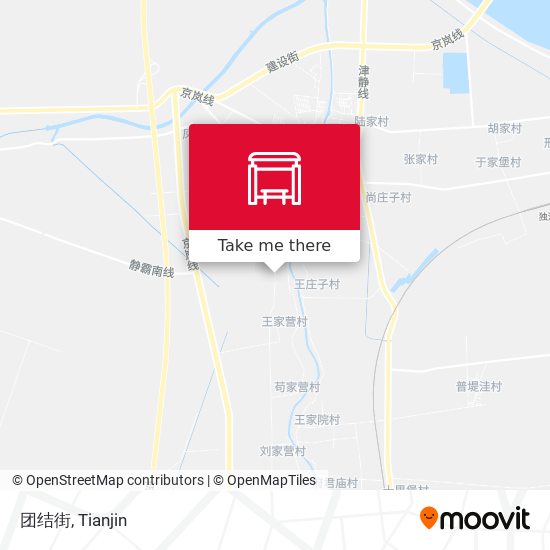 团结街 map