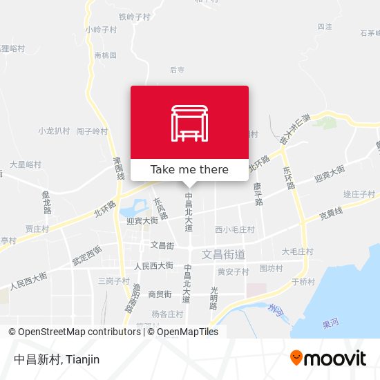 中昌新村 map