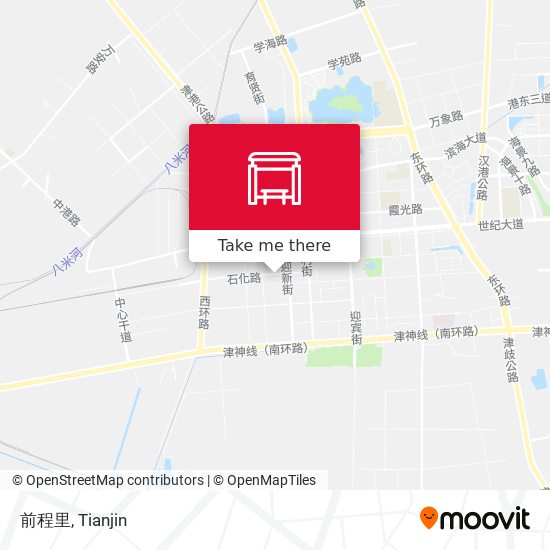 前程里 map