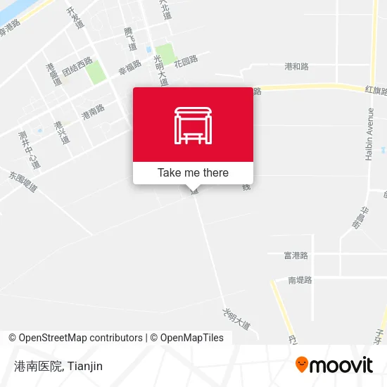 港南医院 map