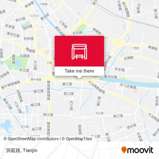 洞庭路 map