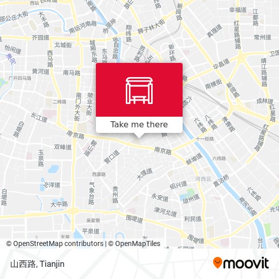山西路 map