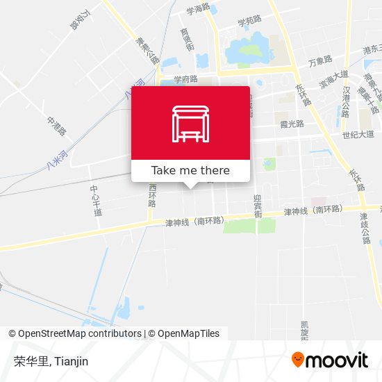 荣华里 map