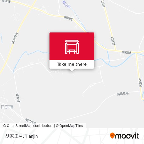 胡家庄村 map