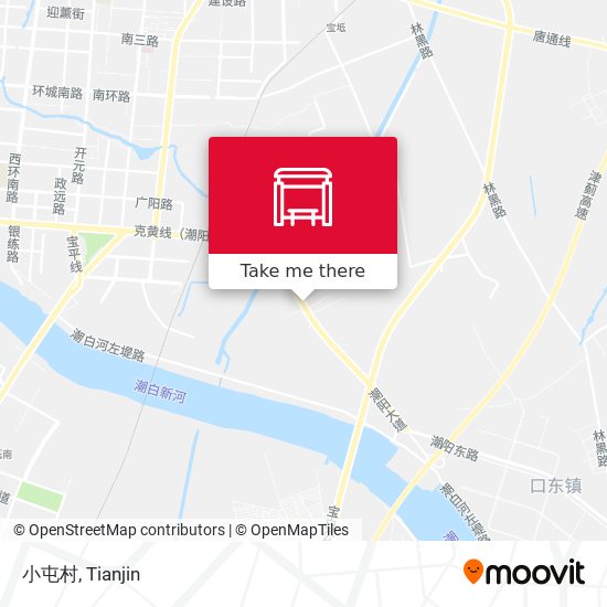 小屯村 map