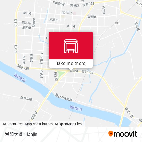 潮阳大道 map