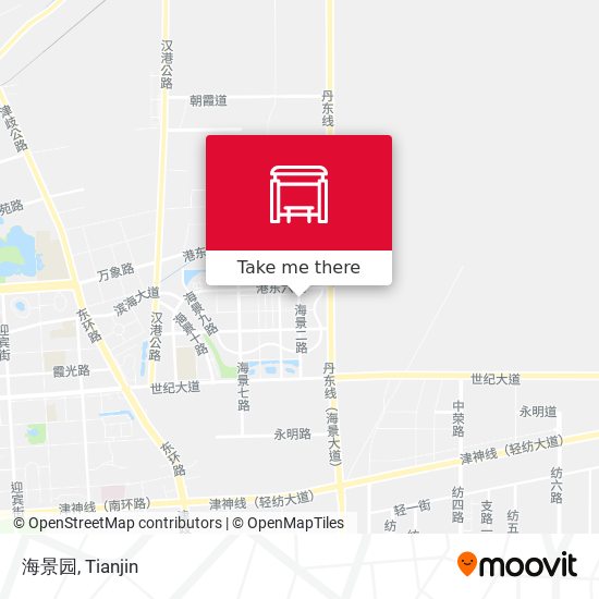 海景园 map