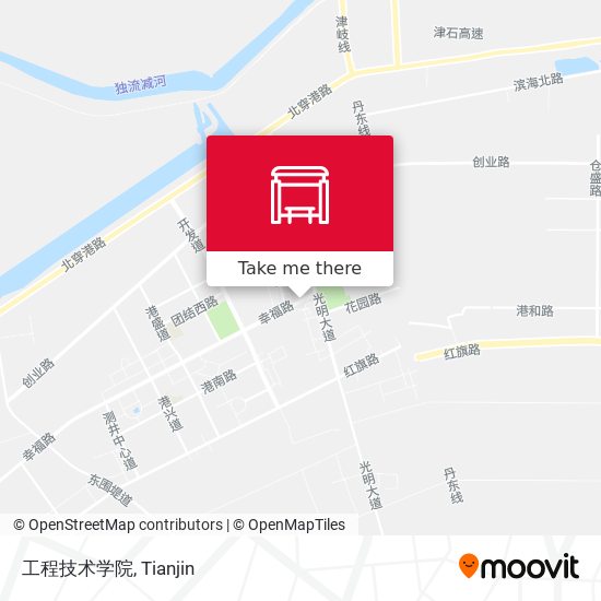 工程技术学院 map