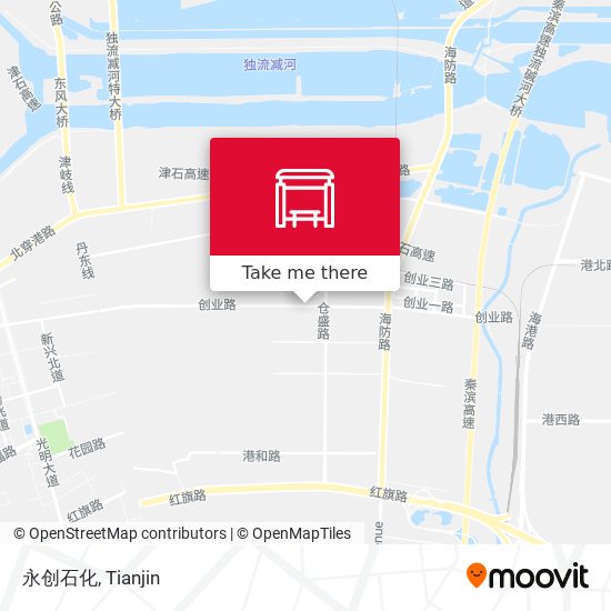 永创石化 map