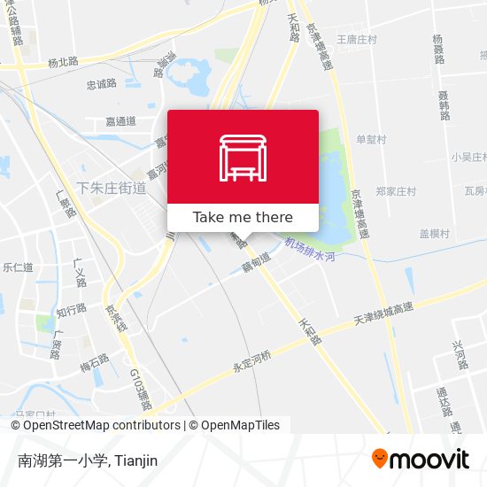 南湖第一小学 map