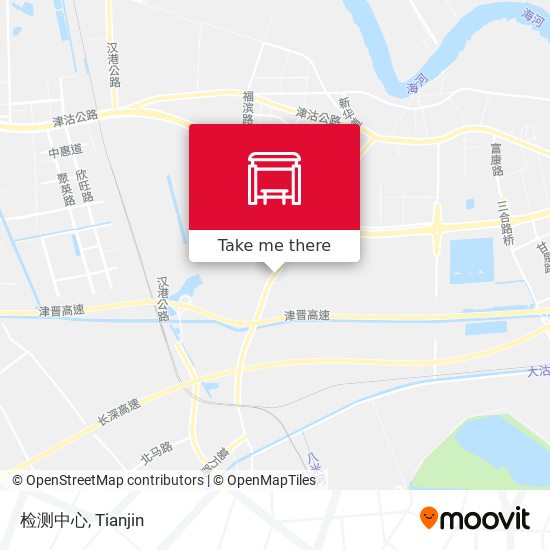 检测中心 map