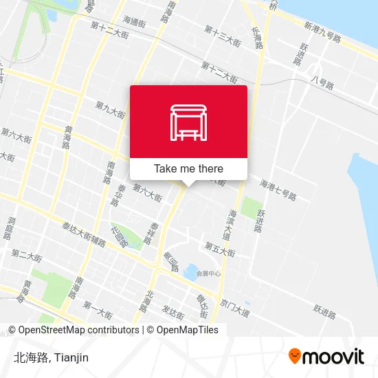 北海路 map