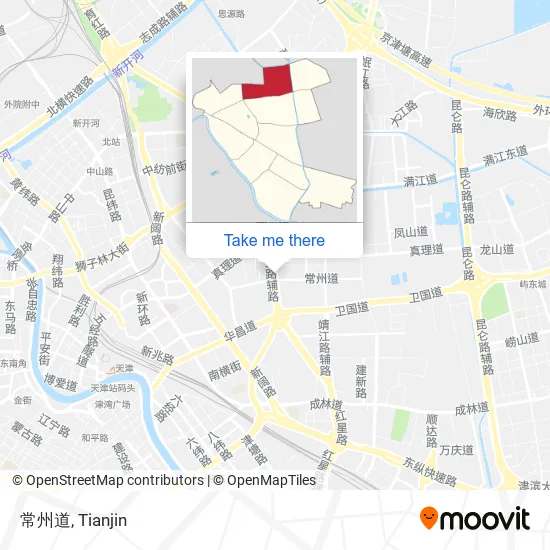 常州道 map