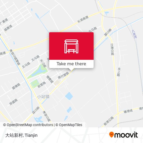 大站新村 map