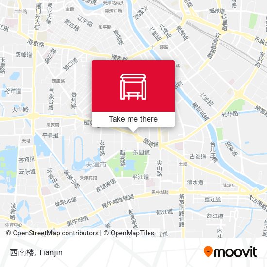 西南楼 map