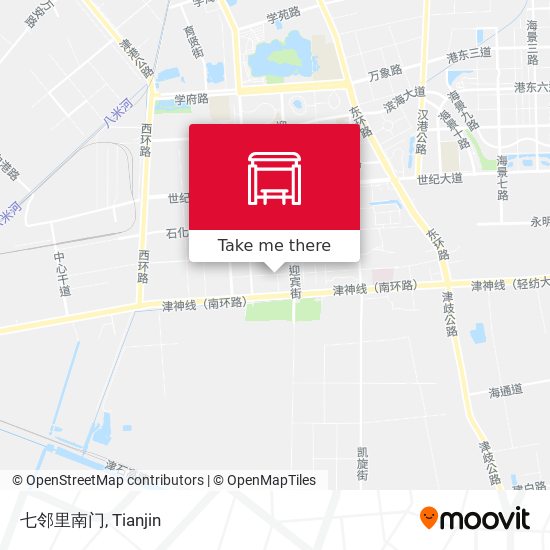 七邻里南门 map