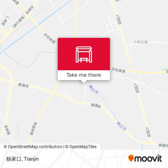 杨家口 map