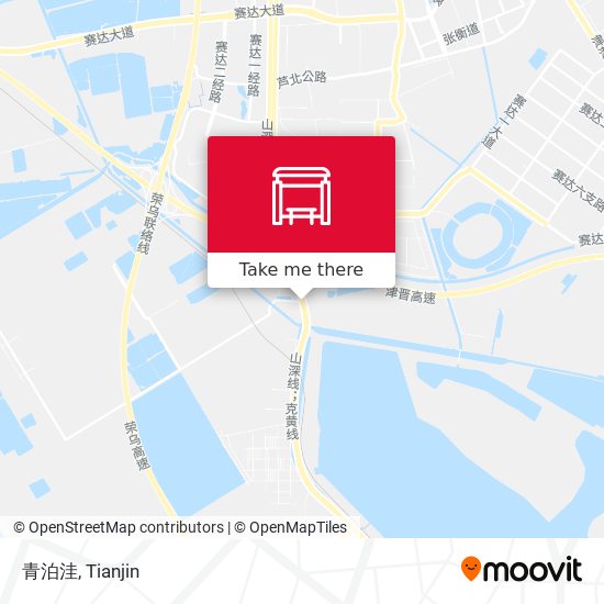 青泊洼 map
